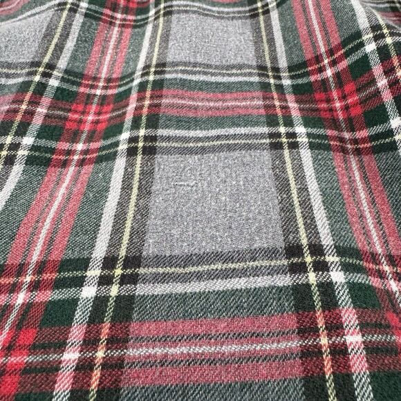 Vintage LL Bean Heavyweight Flannel Shirt Women's 12 Gorpcore Outdoor Hiking 90s - Picture 7 of 7